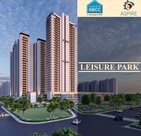 3 BHK Flat at Gaurs Leisure Park Greater Noida West with Modern Interiors Iconic Tower